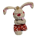 Meanies Lucky The Rabbit Valentine s Series 7in Bean Bag Plush Stuffed Animal
