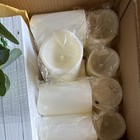 Vevor Wedding Lantern Table Decor Set 12 White green Wood Led 10in Square
