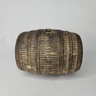 Vintage Ceramic Stoneware Mini Whiskey Cask Beer Keg Wine Barrel Art Pottery 6  