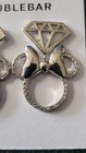 Disney    Baublebar Minnie Mouse Bride Rhinestone Embellished Earrings