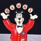 Vtg 1960s Hamm   s Beer Juggling Bartender Bear Vacuform Backbar Statue