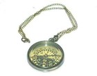 Vintage Brass 2 Compass Nautical Maritime Locket Compass Beautiful Gif