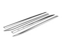 Chrome Outside Door Side Molding Trim Body Compatible With Toyota Sienna