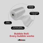 Uboxes 65 Ft Large Bubble Wrap Roll For Packing  Moving  Wrapping   Shipping