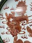 Antique Chinese Qing Large Porcelain Plate Enameled Hand Painted
