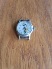 Vintage 1960s Walt Disney Production Minnie Mouse Manual Wind Watch Runs