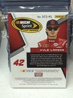 2016 Panini Certified Racing Kyle Larson Dual Swatches Red   75 Race Used Nascar