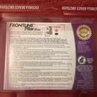 Frontline Plus For Dogs 45-88 Lbs 3 Doses Double Factory Sealed Free Shipping 
