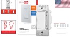 Add-on Smart Switch With Changeable Paddles - Seamless Z-wave And Zigbee Control