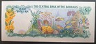  1974  Bahamas 1 Dollar P35b 1t689001  Central Bank  Sig Allen  