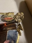 Vintage Stylebuilt Vanity Mirror Hollywood Regency Ornate Gold Ormolu Tray