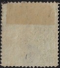 Barbados Scott 23 sg 19  Used  1 2 P  Green 1861  No Wmk  Clean Perf 15    a6805b