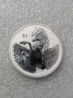 2020 Pegasus Coin British Virgin Islands 1 Troy Oz  999 Fine Silver Coin 