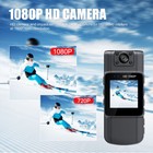 20-hour 1080p Camcorder Mini Police Body Camera Hd 180   Video Dvr Ir Night Cam