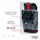 Britax Grow With You Clicktight Booster Car Seat Green Contour Safe Wash Fabric 