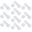 10pcs Child Proof Safety Locks For Baby Drawer Cabinet Cupboard Fridge Door Kit
