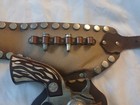 Vintage Hubley Toy Marshal Cap Gun Holster Set