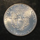 1987 Uncirculated American Silver Eagle Us Mint Issue 1oz Pure Silver  l999