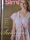 2006 Simplicity Pattern Counter Book Walmart Edition Summer Catalog Sewing Y2k