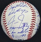 2025 Lsu Tigers Team Signed Autographed Baseball Anderson Jones Cws