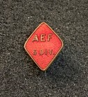 Wwi Ww1 Us Army Aef 5th Division Veteran Pinback Lapel Pin