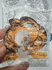 Vintage Garfield Bike Reflectors Cereal Premiums Set Of 2 Blue Orange Kelloggs
