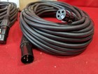 2 X 50ft 3-pin Dmx Signal Cable  Male To Female Xlr For Dj Stage Lighting