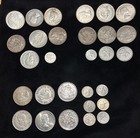 Mixed Lot Canadian 80  Silver Coins  3 60 Face 6 Half Dollars  6 Dimes - 2  Oz