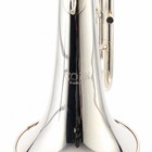C g  Conn 25a Professional Flugelhorn In Silver Plate Sn R11237