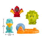 Little People Friendly Dinosaur Figure Pack Toddler Toy 4 Pieces For Pretend