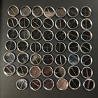 Baseball Player Photos  Complete Set Of 48  1982  1 25  Vintage Pin-back Buttons