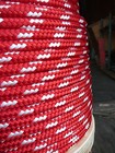 Novatech Xle Halyard Sheet Line  Dacron Sailboat Rope 3 8  X 50  Red white