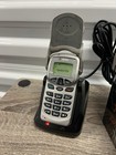 Samsung Sch-3500 Vintage Flip Phone Sprint Gray With Dock Needs Battery