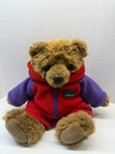 Small Vintage  L l  Bean  Cub Bear In Hooded Fleece Suit Douglascuddletoy