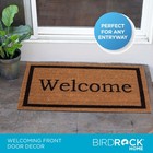 Welcome Door Mat  Decorative Entry Rug  Outdoor Durable Floor Doormats For Fr   