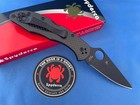Spyderco C11cfpbk Delica Knife Carbon Fiber Cpm Cru-wear Exclusive Col   155v