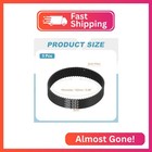 Meccanixity 152mm Gt-2 Timing Belt 9mm Width 2mm Pitch Black 5pcs