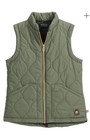 Darby Equestrian Quilted Vest Dover Saddlery Ladies Sage Green Nwt Size Xl