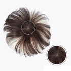 Silk Base Clip In Human Hair Toppers -loss Thin Hair Top Replacement Straight