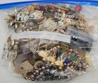 2 Lbs 1 Oz Craft Junk Jewelry Lot Broken Repair Harvest Beads Japan West Germany