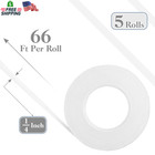 Kesote 5 Rolls Double Sided Tape For Crafts Scrapbooking Card Making  1 4  Thin