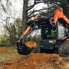 Titan Attachments Skid Steer Fronthoe Excavator Attachment With 24  Bucket