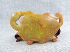 Rare Chinese Hand-carved Antique Jade Tortoise Statue Pendants Amulet