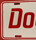 Vintage Dodge Booster License Plate Ram Charger Challenger Ram Charger