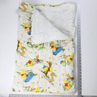 Vintage Disney Winnie The Pooh Toddler Sleeping Bag Zippered 32   x20   