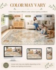 2x6 Washable Runner Rug  Soft Non Slip Carpet For Hallway Kitchen