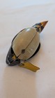 Vintage Wind-up Tin Penguin Toy  Black   White With Yellow Feet