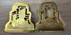 Vtg Bronze Ship Bookends Nautical Decor Sailing-chinh-dragon