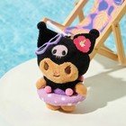 Tenbyten X Tanning Sanrio Characters Plush Keyring