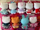 Set Of 9 Mcdonald s Hello Kitty 50th Anniversary Happy Set Strap Mascot Plush